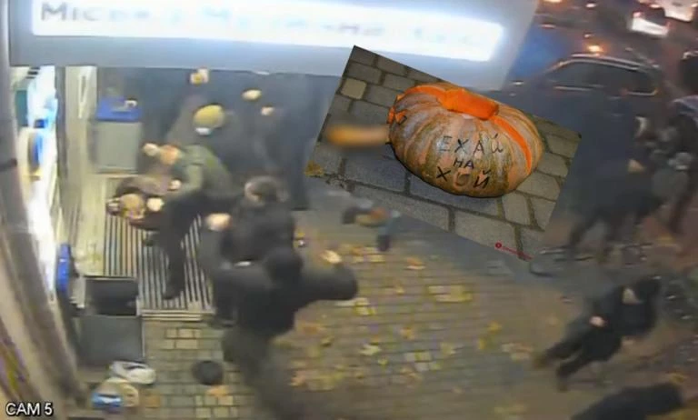 Μασκοφόροι πέταξαν αυγά και ξυλοκόπησαν άγρια Ουκρανό υποψήφιο πρόεδρο! (εικόνες, βίντεο)